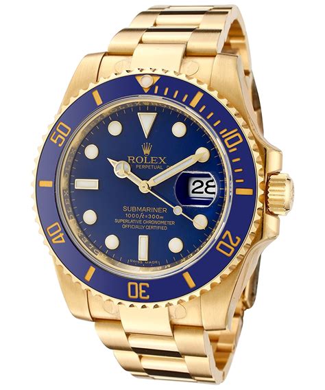 rolex transparent blue.